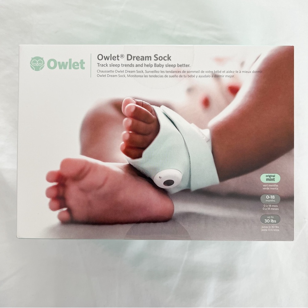Owlet Dream Sock, Mint